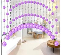 Pendentifs de lustre en cristal, rideau de porte en perles, chaîne suspendue, attrape-soleil pour fenêtre, décorations de fête et de vacances