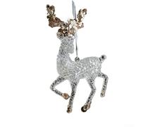 Pendentifs de Noël en acrylique en forme de stalactites pour suspendre au sapin et décoration de vacances, adaptés pour diverses applications intérieures et extérieures (J)