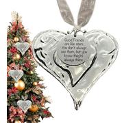 Pendentifs d'ornements d'arbre de Noël,décorations d'arbre de Noël,Décor en résine, ornements ménagers pour arbre de noël - Décoration de conception de mots en résine avec détails fins pour les bureau
