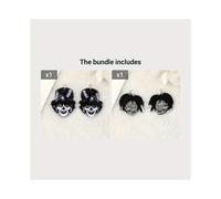 Pendentifs en acrylique pour Halloween - Motifs 3D, interdits aux parents 14 plaques Anneau n 2 + A