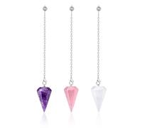 Pendentifs En Cristal 3 Pièces, Décorations En Cristal, Bijoux Créatifs, Cadeaux De Bijoux En Cristal