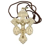 Pendentifs en croix pour la fabrication de bijoux, Collier avec pendentifs en croix anti-décoloration, Pendentif en croix en métal, Pendentifs à la mode avec pendentifs en forme de croix, Perles avec