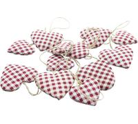 Pendentifs en forme de cœur Carreaux Set de 12 pendentifs Décoration Décoration à suspendre