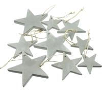 Pendentifs en forme d'étoile 'Grey' Set de 9 pendentifs à suspendre Décoration maison