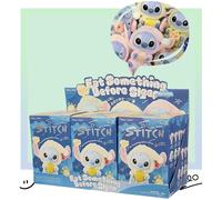 Pendentifs en peluche de haute qualité de la série Stitch Eat Something Before Sleep, ornements de poupées mignons, boîte mystère surprise 03-Donut