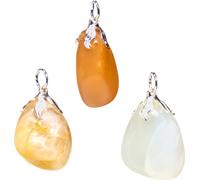 Pendentifs en pierre précieuse Pierre de lune -- ±1.5-3cm