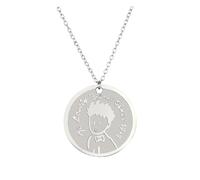 Pendentifs hip hop Boy Antiques The Little. Prince Stock Steel Steel Necklace Accessoires pour la fabrication de bijoux