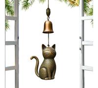 Pendentifs hochets animaux - Décoration pour porte commémorative pour chats, hochets décoratifs pour balcon terrasse jardin avec pendentifs en forme d'animal