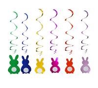 Pendentifs Lapin De Pâques, Décorations À Ruban Et Banderoles, Améliore L'Atmosphère Festive Pour Réunions Familiales, Activités Scolaires Et Célébrations Communautaires, Adapté Aux Enfant Et Adultes,