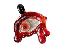 Pendentifs mauvais yeux en cristal de verre | Perles en verre œil de démons gothiques, breloques pour la fabrication de bijoux, pour homme et femme