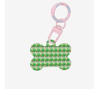 Pendentifs personnalisés double face en forme d'os avec inscription « I Love » en forme de camion à ordures pour chiens et chats