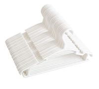 Pendentifs pour Enfants,Cintres de vêtements de bébé Enfants Blanc Plastique Cintres pour Bébé Vêtements 60 Pack