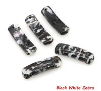 Pendentifs rectangulaires en Pierres Naturelles, 35 x 10 mm, Perles en améthyste et œil de Tigre, pour Bracelets et Bijoux DIY