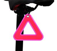 Pendentifs réfléchissants triangulaires pour vélo haute visibilité
