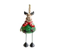 Pendentifs Suspendus en résine et Fer pour père noël, Renne, pour Arbre de noël, décorations intérieures de fête de Vacances, décorations Artisanales en Fer