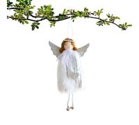 Pendentin Ange | Ornements de Noël,Pendentin Fille Aile Clochette pour Arbre Fête Portail Mur Plafond Mariage Jardin