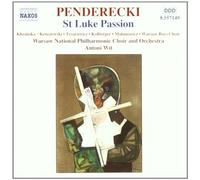 Penderecki, K. - St Luke Passion by Penderecki, K. (2004) Audio CD