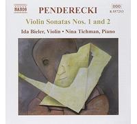 Penderecki – Sonates pour violon n° 1 et 2 – NAXOS