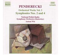 Penderecki : Symphonies nos.2 & 4