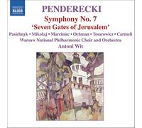Penderecki : Symphony no. Les sept portes de Jérusalem" ("Seven Gates of Jerusalem")