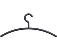Penderie 570.1 90 Ku.90 noir profond l.450mm H.190mm HEWI