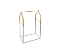 Penderie Enfant en Bois ""House"" 100cm Blanc