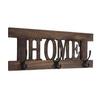 Penderie murale HWC-C60 Home, Penderie Panneau de penderie, Shabby-Look Vintage 55x21cm ~ braun, shabby