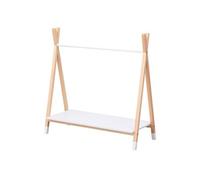 Penderie pour enfant bois et blanche LOU