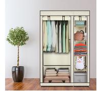 Penderie Souple Armoire de Rangement en Tissu Non-tissé (106x44x170)cm