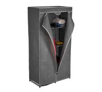 Penderie tissu armoire multifonctionnelle léger 6 compartiments penderie pliable