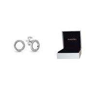 Pendientes Pandora 290585CZ Mujer Botón Plata Siempre Pandora & Boîte à Bijoux -PAU994SW