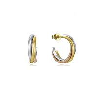 Viceroy Boucles d'oreilles créoles 75320E01019 tricolore