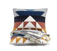 Pendleton 29272 Parure de lit Explorer pour très Grand lit californien en Coton Doux pour décoration d'intérieur - Couvre-lit de Luxe Confortable et léger - Très Grand lit californien - Gris