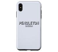 Pendleton Oregon - Pendleton Or Block Coque pour iPhone XS Max