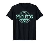 Pendleton Oregon - Pendleton OU Étiquette CV26X T-Shirt