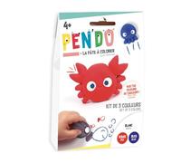 Pen'do - La pâte à colorier - Lot de 3 couleurs aquatique