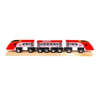 Pendolino train vierge en bois