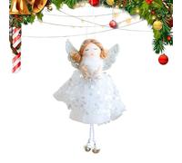 Pendre d'ange De Noël, Léger Et Compact, 6.3x3.15x0.98 en, Toppers Toppers, Décoration De Pendentif Ange, Facile À Installer Et À Utiliser, pour Les Fêtes Et Le Décor De Saison