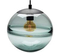 Pendre de Plafond en Verre Moderne Écltant de Balle Ronde à la Lampe de Lampe lampadaire Moderne intérieur Hauteur de Fer ajusté en Fer Suspendu Suspendu pour Le Salon e27 Base yyqby Faite