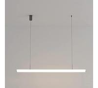 Pendre de Tube de 100 cm de Long avec des projecteurs Long Strip 3 Redatage LED Chandelier pour Salle à Manger minimalisme Boutique décorat Lights Suspendus pour la Cuisine de la Cuisine, Ajustement