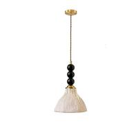 Pendre français Chevet 7.87 "Petits lustres Suspendus avec luminaire de Salle Manger à Teinte en Tissu, Socket E27