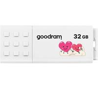 Pendrive GoodRam UME3-0320W0R11-V (32 Go ; USB 3.0 ; blanc) VALENTINE