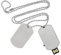PENDRIVE USB CHIAVETTE PLAQUE MILITAG 32 64 128 GB MÉMOIRE A06 (32 Go)