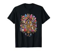 Pendule à Coucou Magique avec Animaux de la forêt T-Shirt
