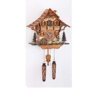 Pendule à coucou - Maison de la Forêt-Noire - TU 478 QM HZZ - Bois massif - Musique - Intérieur