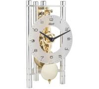 Pendule à poser mécanique triangulaire argentée Bons plans : Nouveauté Disponibilité : Expédié sous 1 semaine, Expédié sous 2 semaines couleur : Pieds chromés mouvement nickelé
