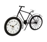 Pendule à Poser ""Vélo"" 28cm Noir