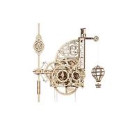 UGEARS Horloge mécanique en bois Aero Clock Doré Enfants