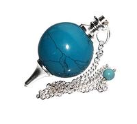 Pendule de cristal véritable pour la divination, la prière et la guérison
