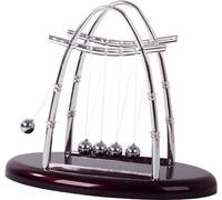 Pendule de Newton avec 5 boules XL pour bureau - Perpetuum Mobile Gadget